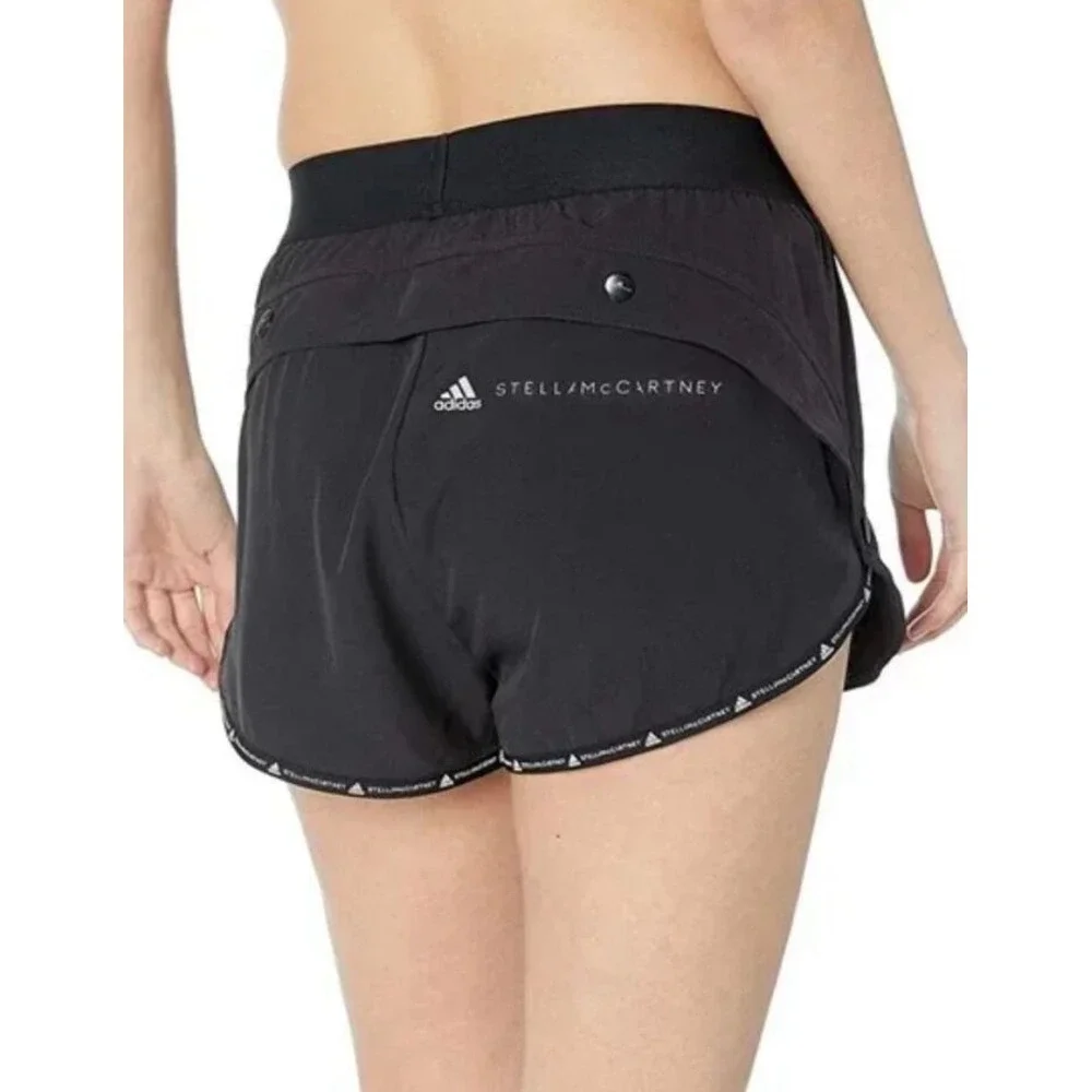 Adidas Stella McCartney Womens Black Performance Essential Shorts‎ Running Gym M